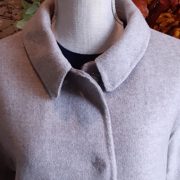 Carrie's Note, Hand Made, CASHMERE Blended, Hidden Button, Slit Pockets, Size M - Picture 8 of 8